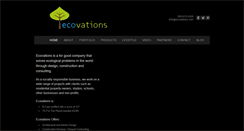 Desktop Screenshot of ecovations.com